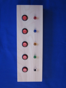 パチパチスイッチ縦型（右利き）消灯