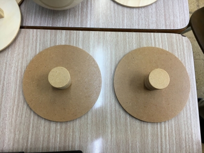 同じ模様の蓋2枚