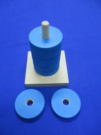 カラフルどーなつ棒10・青