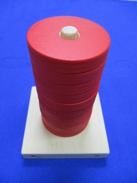 カラフルどーなつ棒10・赤