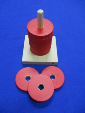 カラフルどーなつ棒10・赤