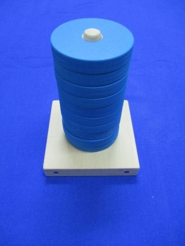 カラフルどーなつ棒10・青