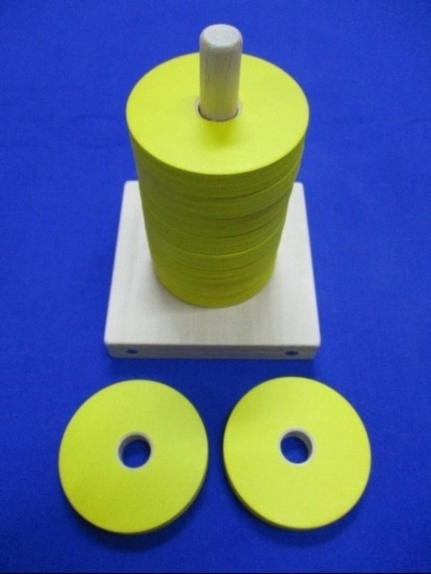 カラフルどーなつ棒10・黄